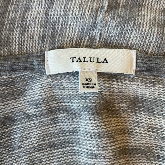 Aritzia Talula Lenox Open Front Cardigan - Heathered Grey - Picture 4 of 6